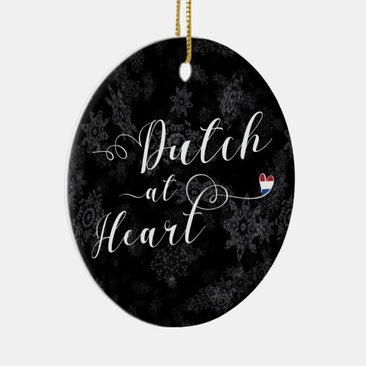 Versiering van de kerstboom keramisch ornament (Rechts)