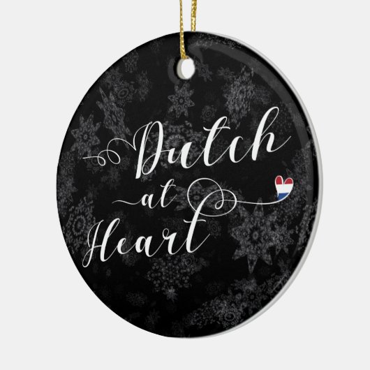 Versiering van de kerstboom keramisch ornament (Links)