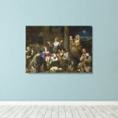 Versiering van de schaaphersen, c.1659 canvas afdruk (Insitu (Houten vloer))