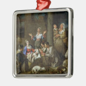 Versiering van de schaaphersen, c.1659 metalen ornament (Links)