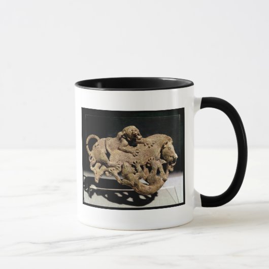 Versiering van een wilde beer mok (Rechts)