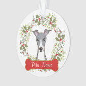versiering van Greyhound Ornament (voorkant)