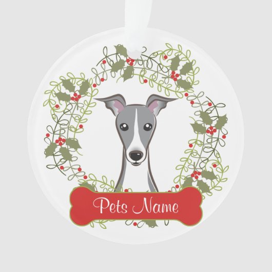 versiering van Greyhound Ornament (voorkant)