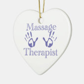 Versiering van handpalen keramisch ornament (Links)