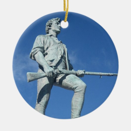 Versiering van het rondcirkelvormig snoer keramisch ornament (Voorkant)