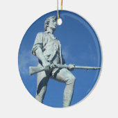 Versiering van het rondcirkelvormig snoer keramisch ornament (Links)