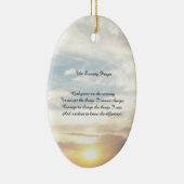 versiering van het sereniteitgebed keramisch ornament (Rechts)