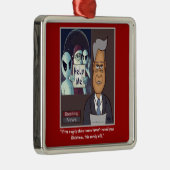 Versiering van metalen Feestdagen in de toeleverin Metalen Ornament (Rechts)