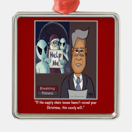 Versiering van metalen Feestdagen in de toeleverin Metalen Ornament