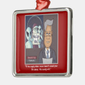 Versiering van metalen Feestdagen in de toeleverin Metalen Ornament (Links)