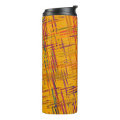 Versiering van olie. Vibrant dynamic art. 2d i Thermosbeker (Gedraaid links)