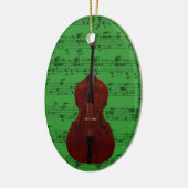 Versiering - Volledige dubbele tas - Kies uw kleur Keramisch Ornament (Links)