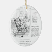 Versiering voor artikelboekbijen keramisch ornament (Rechts)