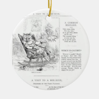 Versiering voor artikelboekbijen keramisch ornament