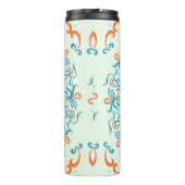 Versiering voor keramische tegels. Abstract patroo Thermosbeker (Achterkant)