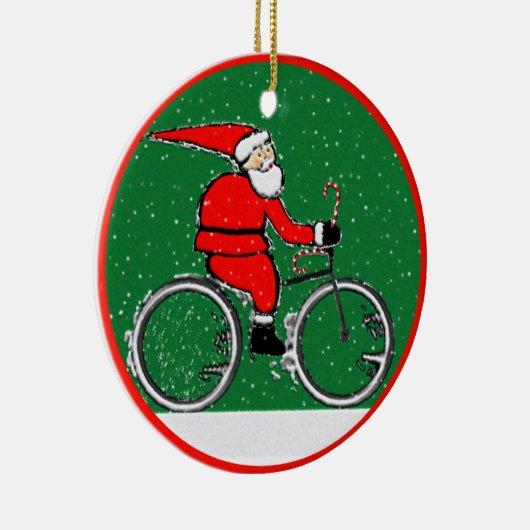 Versiering voor kerstkerstcadeau keramisch ornament (Rechts)