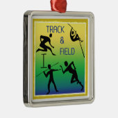 Versiering voor TRACK en FIELD Metalen Ornament (Rechts)