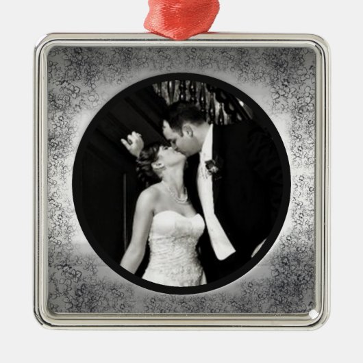 Versiering voor weddenschap metalen ornament (Voorkant)