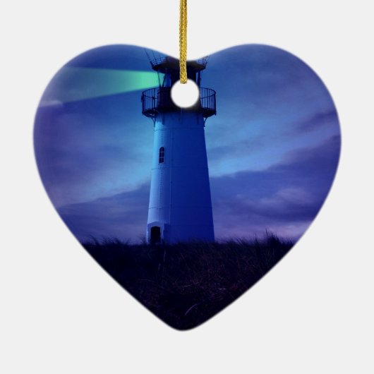 Versiering vuurtoren keramisch ornament (Achterkant)