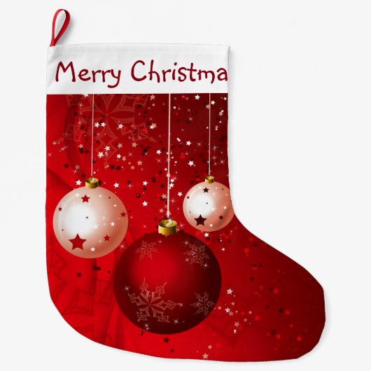 Versieringen Grote Kerstsok (Voorkant)