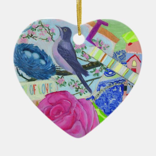  versieringen - Moederdag - Feestdagen + Keramisch Ornament (Voorkant)