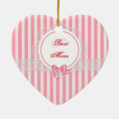  versieringen - Moederdag - Feestdagen + Keramisch Ornament (Achterkant)