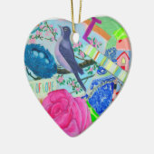  versieringen - Moederdag - Feestdagen + Keramisch Ornament (Links)