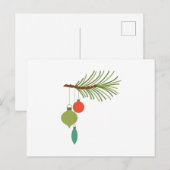 Versieringen op bijkantoor briefkaart (Voorkant / Achterkant)