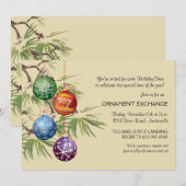  versieringen - uitnodiging voor de feestdag (Voorkant / Achterkant)