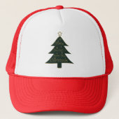 Versieringen voor de kerstdenboom trucker pet (Voorkant)