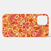 versierpaislebandafdruk, zijde hals Case-Mate iPhone case (Achterkant (horizontaal))
