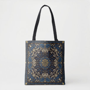 versierpaisley Bandana Print, zijdehals Tote Bag