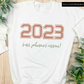 VERSIES 89 Aangepast jaar Gepersonaliseerde naam V Trui