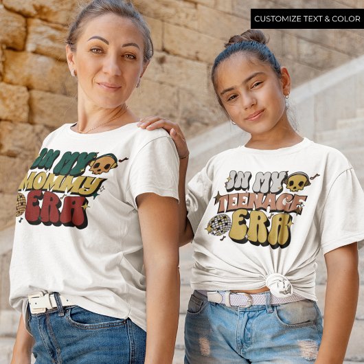 VERSIES In Mijn Aangepaste Tijdperk Groovy Disco B T-shirt