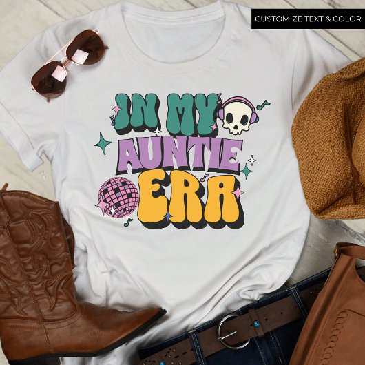 VERSIES In Mijn Aangepaste Tijdperk Groovy Disco B T-shirt