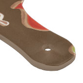 Versileerde koekjes van houtlanddieren snijplank (Hoek)