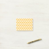 Versimpeld motieven patroon 13 post-it® notes (Op bureau)