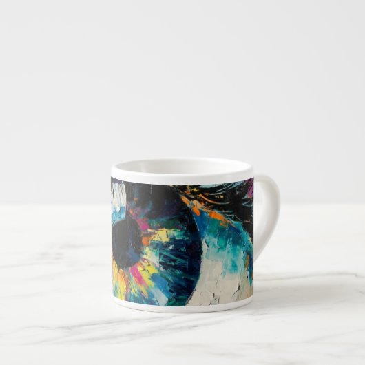 Versip in stijl espresso kop (Voorkant rechts)