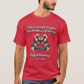 Versla Bondage. Dag van de afschaffing van de slav T-shirt (Voorkant)