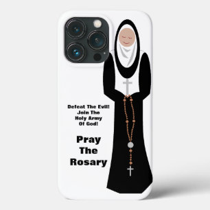 Versla de duivel...Bid de rozenkrans Case-Mate iPhone Case