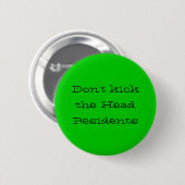 Versla de hoofdbewoners niet ronde button 5,7 cm (Voorkant /achterkant)
