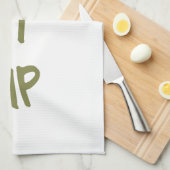 Versla de Motivatie werkuitdraaikolk Theedoek (Quarter Fold)