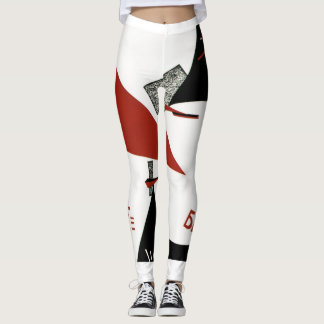 Versla de Whites met de Rode rand Leggings