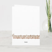 Versla deze borstkanker lint Spaniel Kaart (Achterkant)