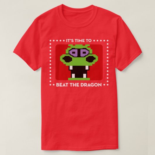 Versla het Dragon Tic Tac deeg T-shirt (Design voorkant)
