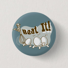 Versla het! Grappige woordspeling Flair Button