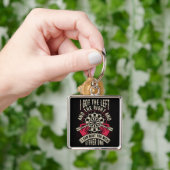Versla je met beide handen - Funny Dart Premium Sleutelhanger (Hand)