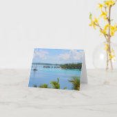 Versla me met groeten kaart (Gele Bloem)