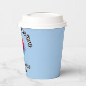 Versla nu diabetes. Werelddiabetesdag. Papieren Bekers (Links)