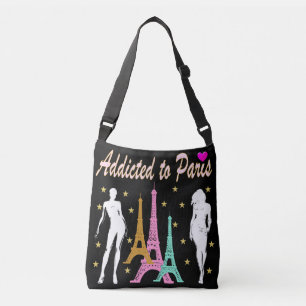 VERSLAAFD AAN DE PARIJSE CROSSBODY TAS